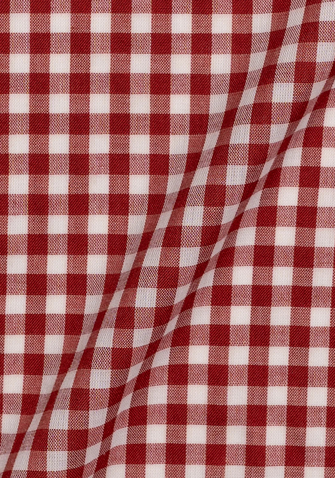 Maroon Gingham Light-Weight