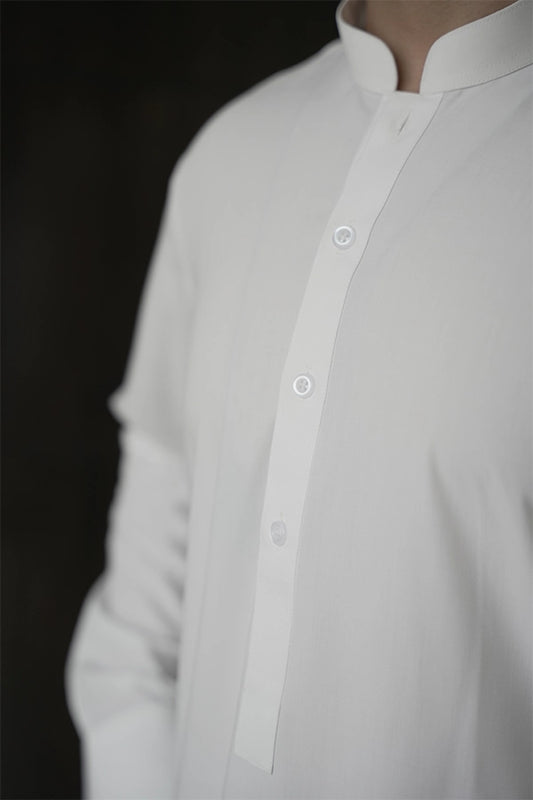 Off-White Shalwar Kameez