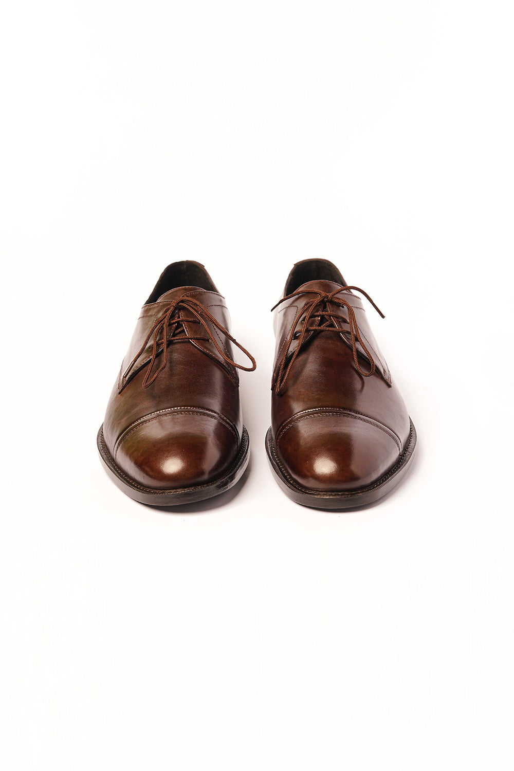 Brown Burnish Oxfords