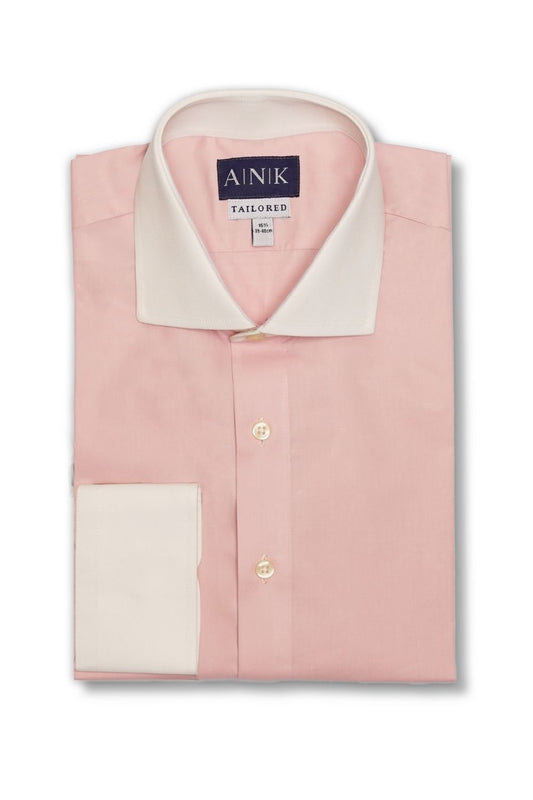 Pink Winchester Collar Cotton Shirt