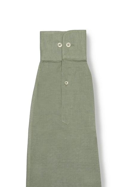 Sage Green Linen Shirt