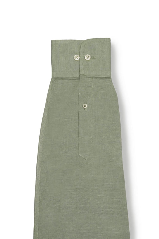 Sage Green Linen Shirt