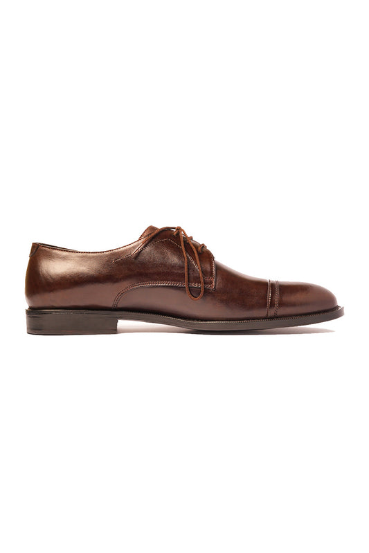 Brown Burnish Oxfords