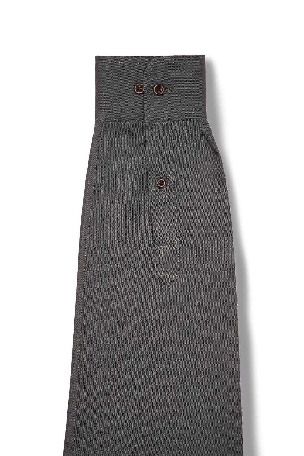 Teal Fine Twill Cotton Shirt