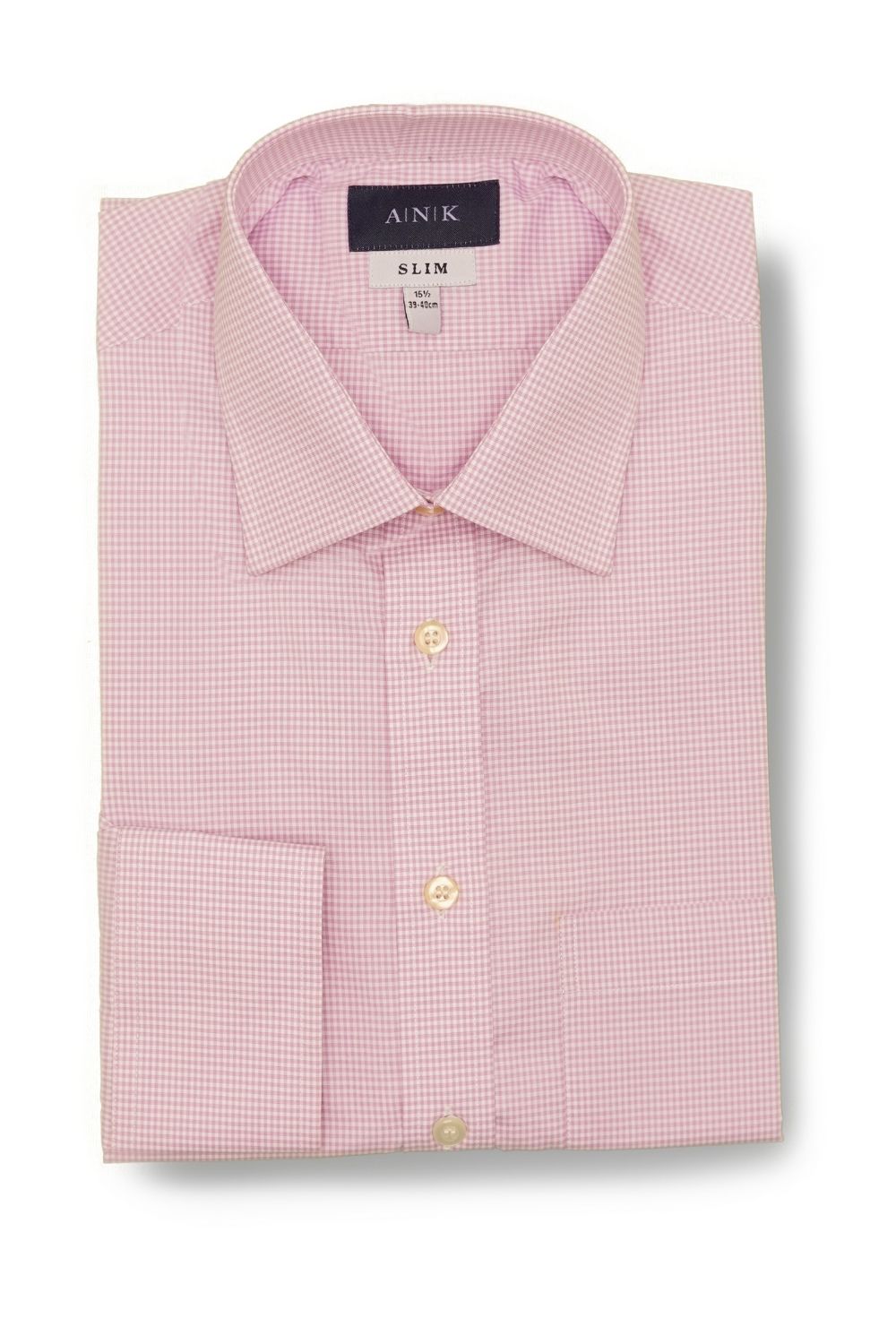 Purple Chequered Cotton Shirt