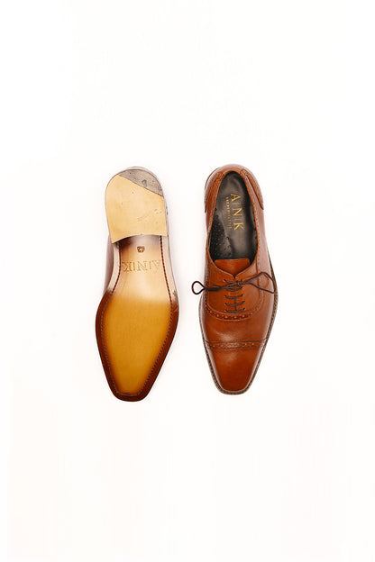Tan Leather Brogues