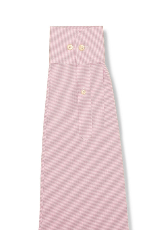 Purple Chequered Cotton Shirt