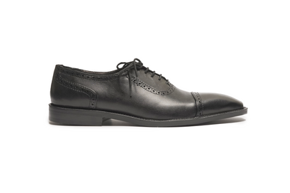 Black Burnish Brogues