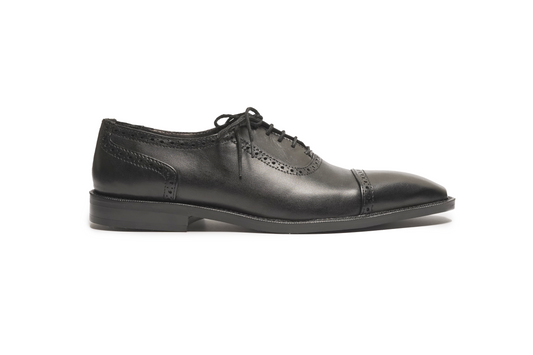 Black Burnish Brogues