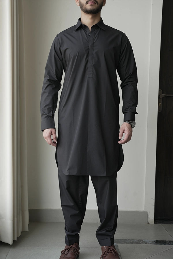 Black Shalwar Kameez