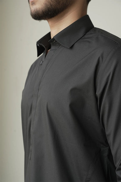 Black Shalwar Kameez