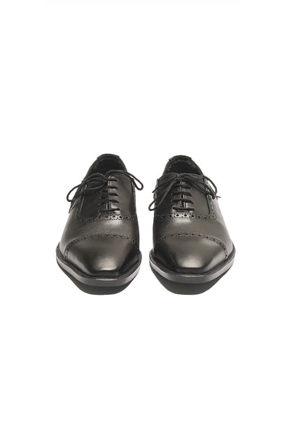 Black Burnish Brogues