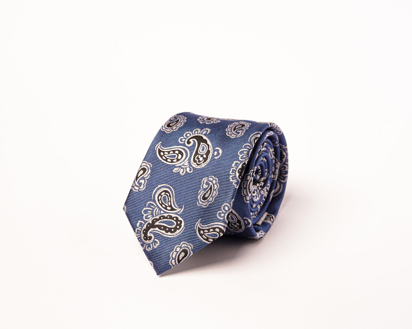 Blue Floral 100% Silk Tie