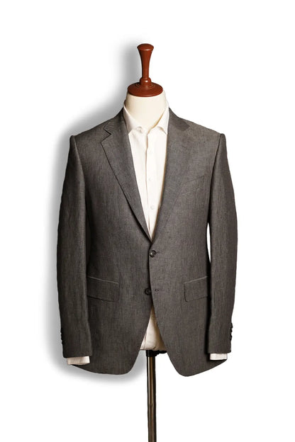Charcoal Grey 2-piece Linen Suit