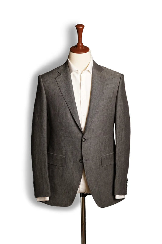 Charcoal Grey 2-piece Linen Suit